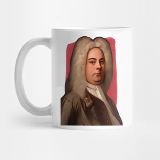 German - British Composer George Frideric Handel illustration Mug